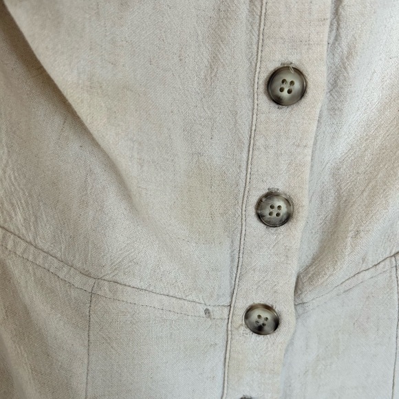 Reformation Mariana in beige linen S - Picture 2 of 3